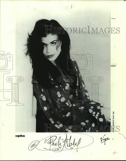 Amazon Com 1991 Press Photo Paula Abdul Pop Singer Songwriter
