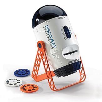 Discovery Kids Projector – A Wonderful Planetarium for Children with Rotating Stars and 32 space imagery slides