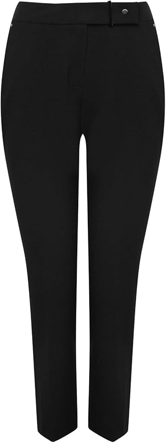 ladies petite slim leg trousers