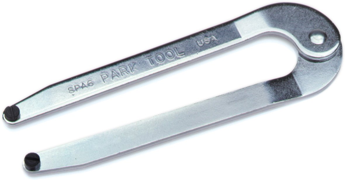 Park Tool SPA-6 Adjustable Pin Spanner Tool, Schwarz