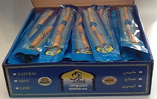 Miswak by al khair - natural toothbrush - 8" long …