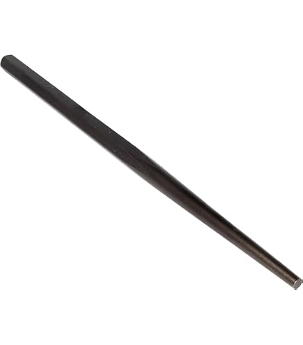 Mayhew Pro 24548 7/16-by-6-Inch Bearing Race Punch Steel Black
