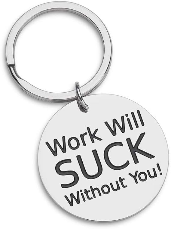 Amazon 同僚へのギフト 同僚 上司 スーパーバイザー 友人 退職 感謝 ギフト お別れ お礼 お礼 お仕事 Will Suck Without You 誕生日プレゼント 彼 彼女への メンズ 通販