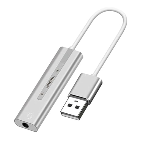  Baosity Usb Sound Card External Converter Usb