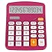 Helect Calculator, Standard Function Calculator (Plum)