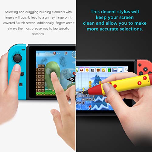 DarkWalker Stylus Touch Pen Wireless Bluetooth Game Controller, Stylus for Nintendo Switch Super