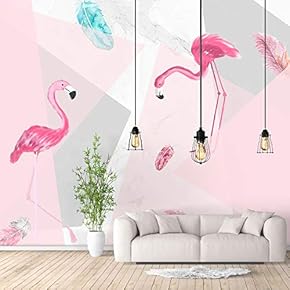 Amazing Craft Wall Murals for Bedroom Abstract Geometric Theme Removable Wallpaper Peel and Stick Wall Stickers Made With Love
