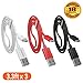 Micro USB Cable, COCOCAT [3-Pack]Premium Micro USB Charging Cable High Speed USB 2.0 A Male to Micro B Sync and Charging Cable for Android, Samsung, HTC, Motorola, Nokia and More