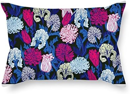 Flower Pillow Cases 20 X 26 Inches / 50 By 65 Cm Gift Or Decor For Adults Home Theater Couch Bench Teens Boys Son - Twin Sides