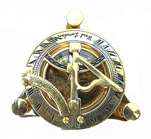 1 Maritime+Collectible+Sundial+Compass+Navigational