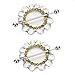 Power Wing Cute Nipple Rings Piercing Women Daisy-Nipplerings Flower Hoop Sexy -Surgical Steel 16G