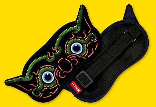 HOLEN Thai Khon Ramakien Sleeping Mask Design Collection - NILAPAT Black - Premium Souvenir in Thailand