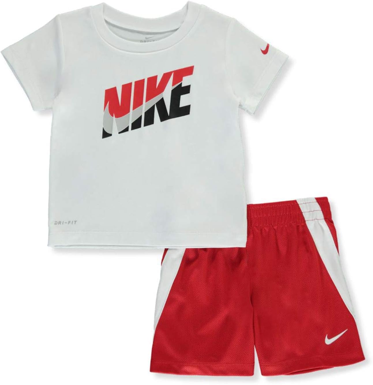 nike baby shorts set