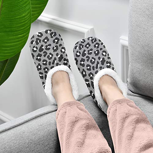 510nqjhmotL PUXUQU Zapatillas de casa para mujer, color gris, estampado de leopardo, para casa, dormitorio, pantuflas para mujeres… PUXUQU Zapatillas de casa para mujer, color gris, estampado de leopardo, para casa, dormitorio, pantuflas para mujeres… - Imagen 6