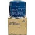 Genuine OEM For Hyundai/Kia Oil Filter 26300-35504 and Plug Gasket 21513-23001