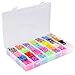 Glonova 11800+ Rubber Bands Bracelet Kit Loom Bands Kit for Kids Bracelet Making Kit, 11050 Rubber Bands, 3 Backpack Hooks, 30 Charms, 235 Beads, 550 Clips, 5 Tassel, Organizer