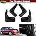 New 4pcs Car Mud Flap Splash Guard Fender Mudguard Mudflap For Nissan Rogue 2014 2015 2016 2017