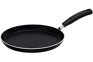 Maharaja Tawa Dosa Pan 26cm, Multi pan, Nonstick Multi-Purpose Skillet for Omelette, Crepe & Pancake, Durable Aluminum Cookwa