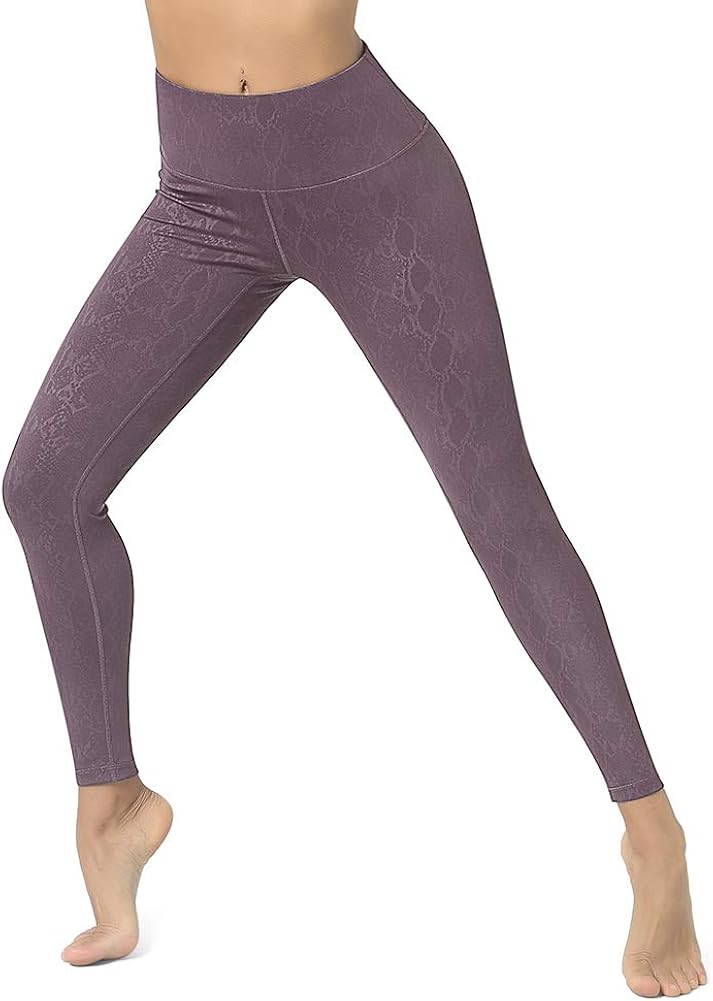 CLUCI High Waist Yoga Leggings Women Active Workout Pants Athletic Running Tummy Control Non-See Through 4 Way Stretch: Clothing