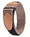 Voguestrap Comfort Strap Watchband - Brown 16mm Band Expands to 20mm, fits 16mm Timex Expedition Watches