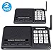 ODOM Wireless Intercom System (New Version) with High Sensitivity Antenna, Max 1.1 Mile Long Range in Open Space, 10 Channel x 3 Code Intercoms Wireless for Home Business Church College and Restaurant