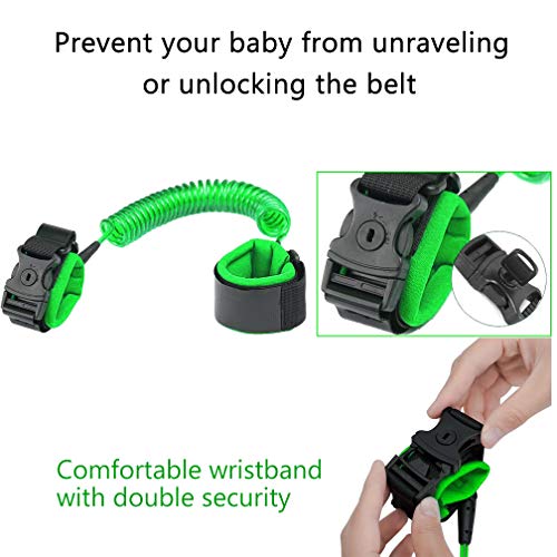 Anti Lost Wrist Link, Upgrade Lock Version Safety Toddler Harness