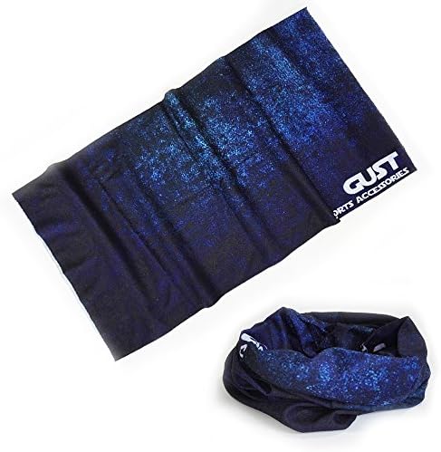 Gust Sport Headband - Multifunctional Microfiber Sports Headwear - Cycling, Running, Yoga, Fishing, Fashion - Breathable, Moisture Wicking - Works as Scarf, Face Mask, Neck Gaiter, Bandana, Balaclava
