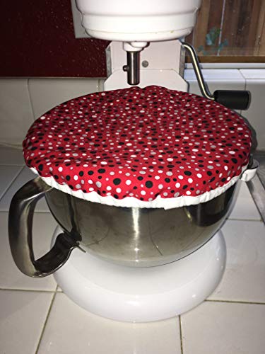 Eco-Friendly // Reusable // Bowl Covers // Set of 3 // Contemporary Polka Dots