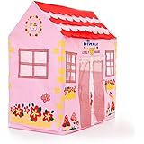 Children's Kitty Themed Pink Girl Soft Sided Play House by Dimple