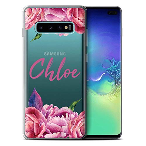 Eswish Personalised Custom Floral Transparent Gel Tpu Case For