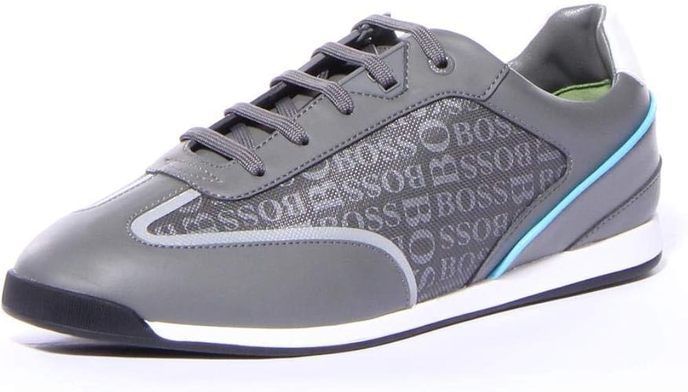 BOSS Hugo Turnschuhe Herren, Grau (Mittelgrau), 47 EU M Amazon.de
