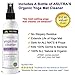 ASUTRA Compact Yoga Mat Bag with Organic Yoga Mat Cleaner - Dark Gray