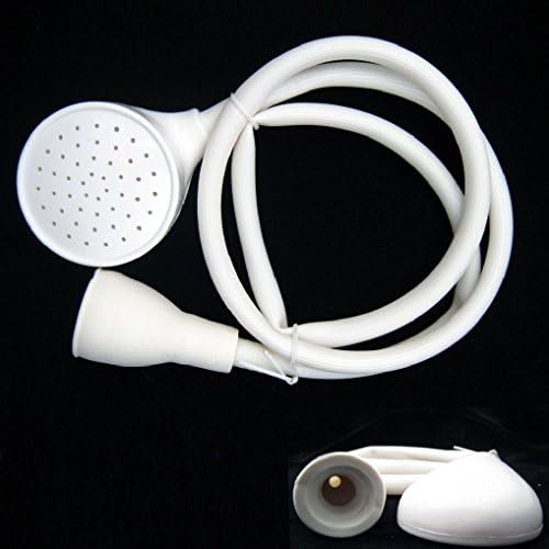 Shampoo Shower Nozzle Hand Held Water Sprayer Portable Showerhead 1/2" Faucet