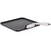 All-Clad HA1&reg; Expert Nonstick , 11" Griddle Pan | Versatile griddle pan for variety of meals,Scratch-Resistant Exterior, Warp Resistant, Dishwasher safe, Oven Safe up to 500&deg;F