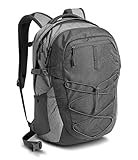 The North Face Women's Borealis Backpack, Tnf Dark Grey Heather/Tnf Medium Grey Heather, One Size