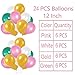 Litaus Tri-Color Birthday Decorations, Party Decorations Supplies, Happy Birthday Banner, Party Balloons, Paper Flowers for Kids Girls Birthday, 1st Birthday Girl Decorations, Birthday Party Supplies