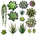 Bioexcel Fake Succulent Plants - Pack of 14 Artificial Succulent Plants - Without Pots Faux Succulents for Indoor and Outdoor Home Decor primary
