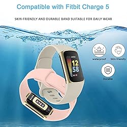 Pack 3 Bands Compatible with Fitbit Charge 5 for