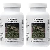 Supreme Nutrition Rosemary Supreme, 120 Pure Rosemary Vegetarian Capsules (Pack of 2)