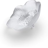 Lalique Crystal Clear Anemone Sculpture Small