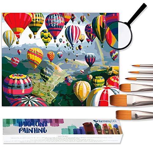 Paint by Numbers for Adults On Canvas Painting Kit Rolled WrinkleFree