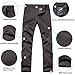 JOMLUN Women’s Outdoor Windproof Waterproof Hiking Mountain Ski Pants Soft Shell Fleece Lined Trouserthumb 2