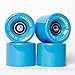 FREEDARE Skateboard Wheels 60mm 83a with Bearings and Spacers(Pack of 4)