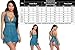 Avidlove Women V-Neck Lace Babydoll Mesh Chemise Sleepwear Sexy Open Back Lingerie (Small, Light Blue)