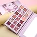 UCANBE Aromas The New Nudes Eyeshadow Makeup Palette, 10 Matte + 4 Shimmering + 2 Glitter + 1 Pressed Pear + 1 Concealer Base Shade Blending, High Pigmented Easy to Wear Eye Shadow Powder Pallet