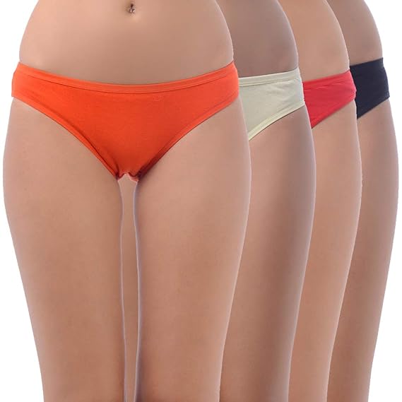 Pack of Four Solid Briefs