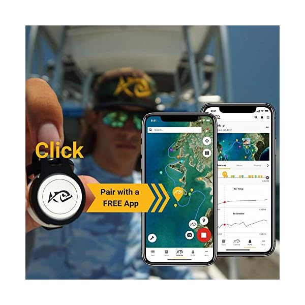 ANGLR Bullseye Fishing Tracker Portable Bluetooth Smartphone GPS with