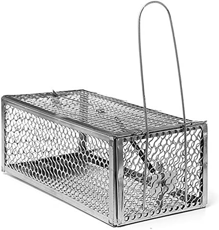 MyZenStore Humane Mouse Cage Mousetrap High Sensitivity Rat Control Catcher Trap Pest Live Animal Trap