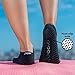 Toeless Yoga Pilates Barre Grip Socks, Non Slip, Non Skid, Half-toe Sock
