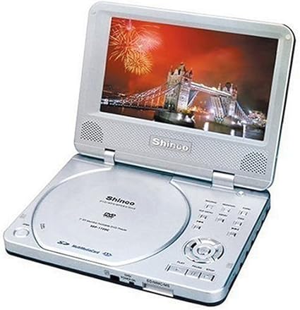 Shinco Sdp17c Multi Region Portable 7inch Dvd Player With Divx Mpeg4 Tv Tuner Support Card Reader And Travel Case Amazon Co Uk Audio Hifi